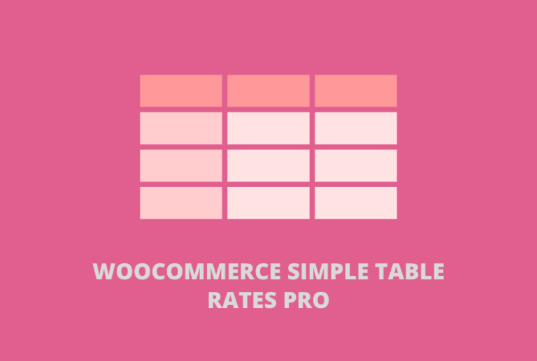 Simple Table Rates Pro WPRuby