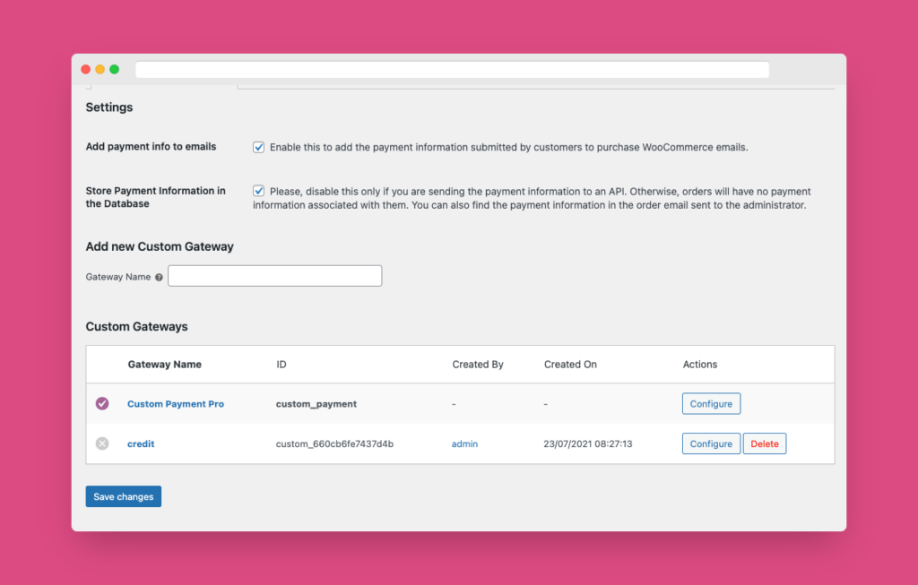 WooCommerce Custom Payment Gateway Pro screenshot 5