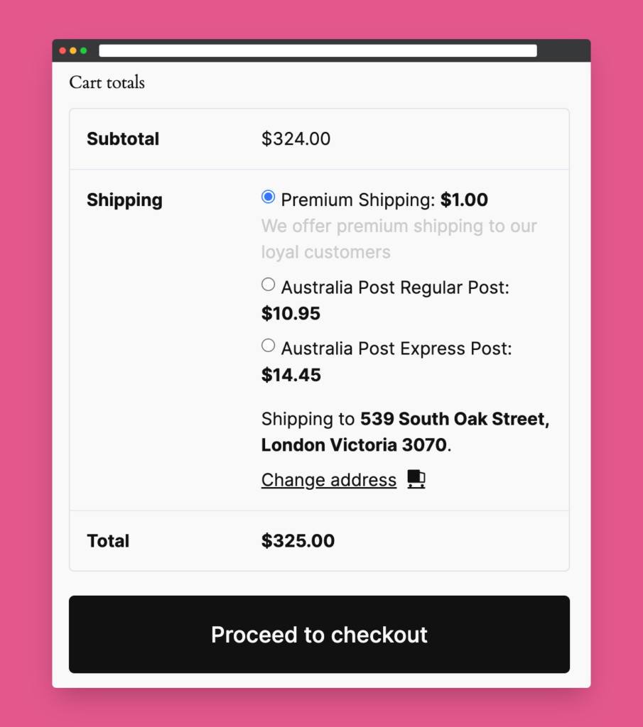WooCommerce Simple Table Rates Pro screenshot 3