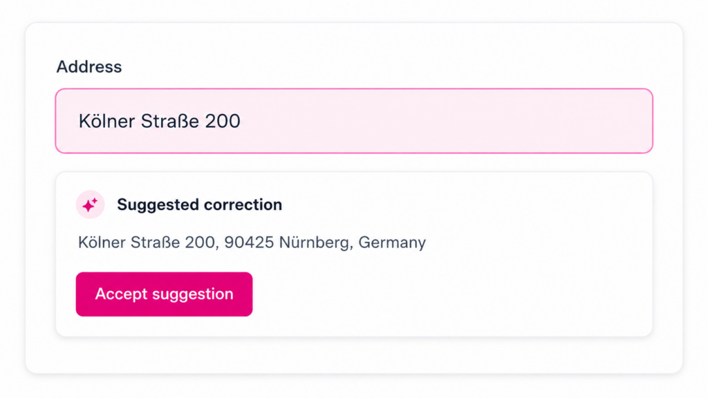 Protect Your WooCommerce Checkout from Bad Addresses feature screenshot