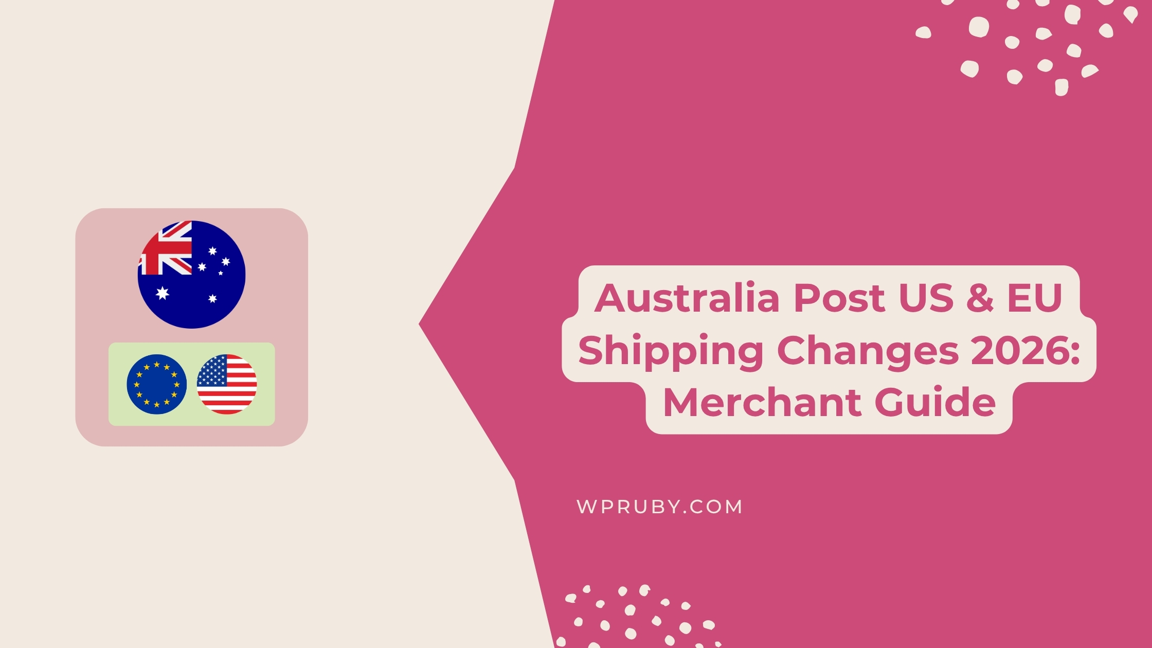 Australia Post US & EU Shipping Changes 2026: Merchant Guide